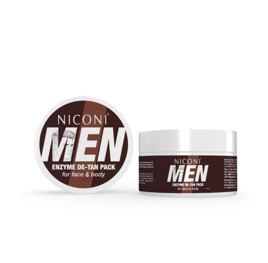 Niconi Men Enzyme De-Tan Pack for Face